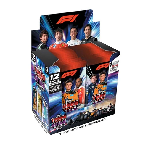 Topps Formula 1 Turbo Attax 2026 Booster Box 24 packs