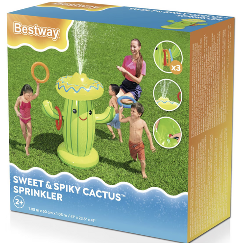 BESTWAY SWEET SPIKY CACTI SPRINKLER inflatable toy