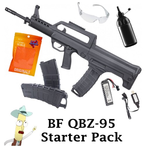 BF QBZ-95 Starter Pack Deal Gel Blaster 