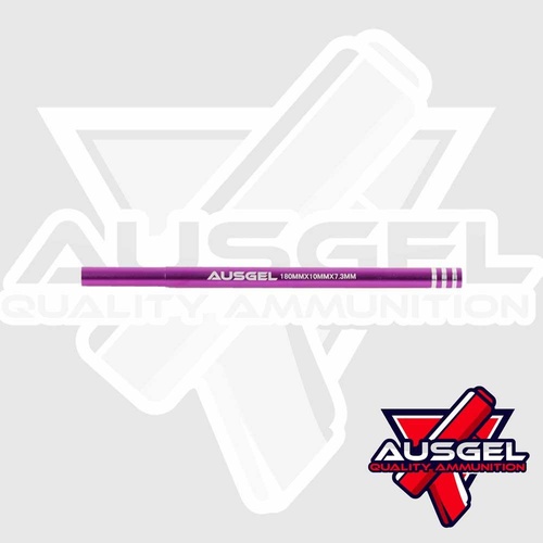 AUSGEL 180mm Purple Polished Inner Barrel (7.3mm ID) (10.00mm OD) for gel blaster