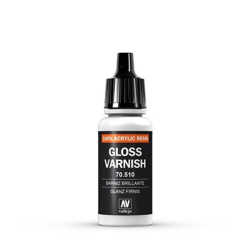 Vallejo 70510 Gloss Varnish 17 ml