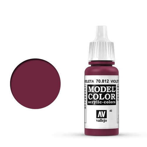 Vallejo 70812 Model Colour Violet Red 17 ml Acrylic Paint