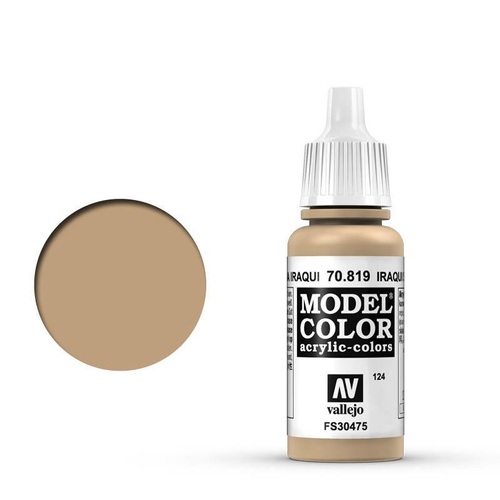 Vallejo 70819 Model Colour Iraqui Sand 17 ml Acrylic Paint
