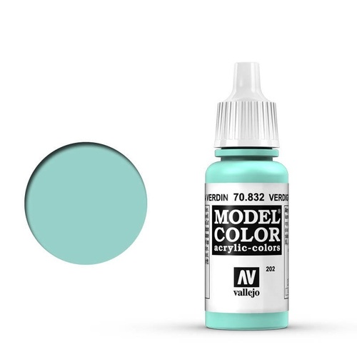 Vallejo 70832 Model Colour Verdigris Glaze 17 ml Acrylic Paint