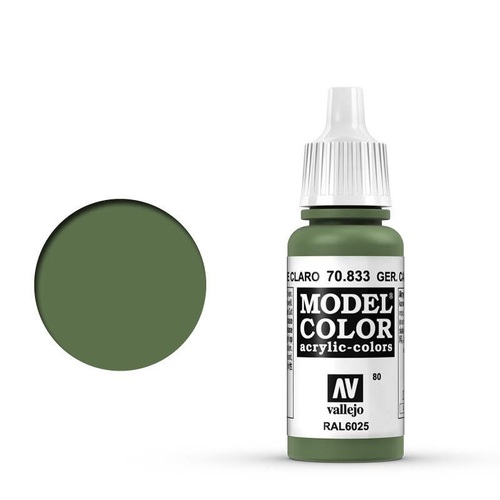 Vallejo 70833 Model Colour Ger Cam Light Green 17 ml Acrylic Paint