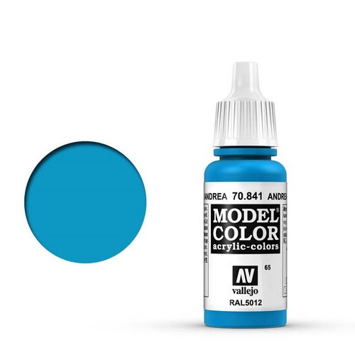 Vallejo 70841 Model Colour Andrea Blue 17 ml Acrylic Paint