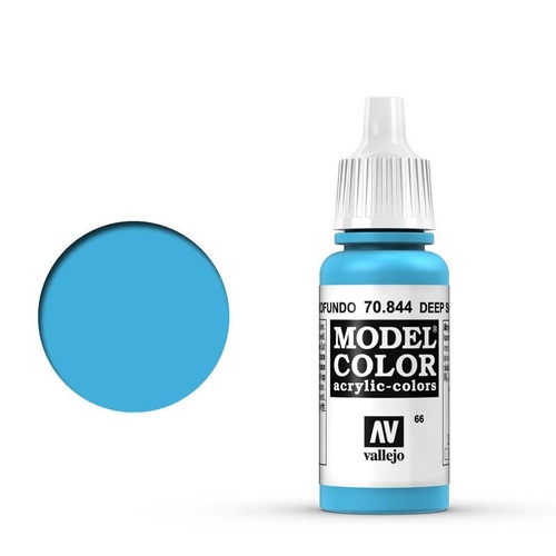 Vallejo 70844 Model Colour Deep Sky Blue 17 ml Acrylic Paint