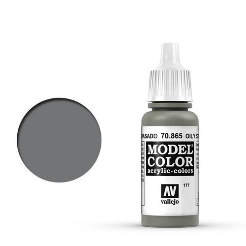 Vallejo 70865 Model Colour Metallic Oily Steel 17 ml Acrylic Paint