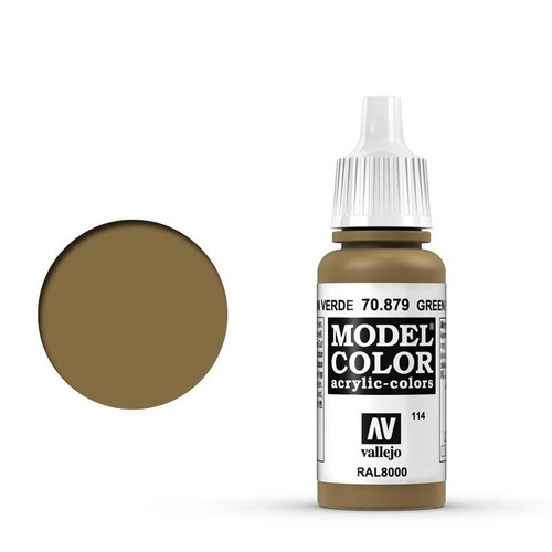 Vallejo 70879 Model Colour Green Brown 17 ml Acrylic Paint