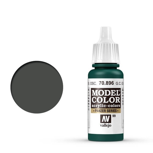 Vallejo 70896 Model Colour Ger Cam Extra Dark Green 17 ml Acrylic Paint
