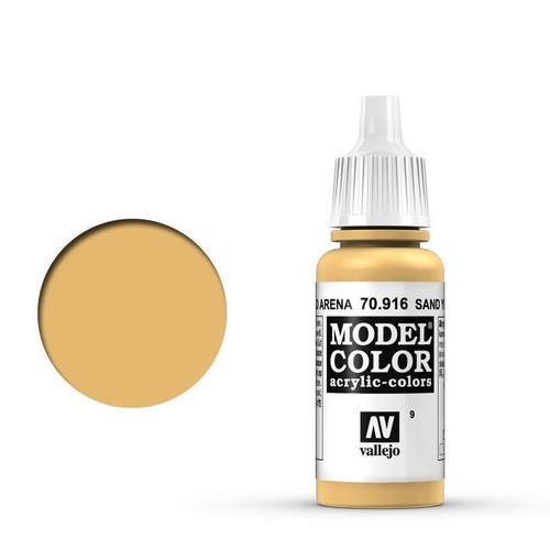 Vallejo 70916 Model Colour Sand Yellow 17 ml Acrylic Paint