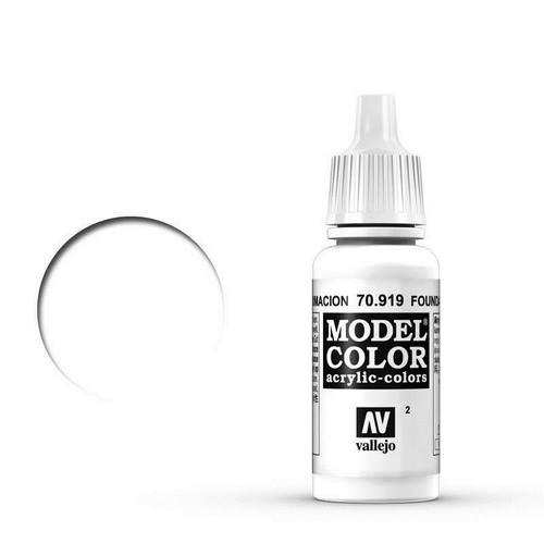 Vallejo 70919 Model Colour Foundation White 17 ml Acrylic Paint