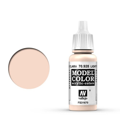 Vallejo 70928 Model Colour Light Flesh 17 ml Acrylic Paint