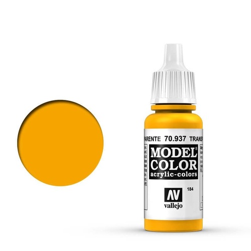 Vallejo 70937 Model Colour Transparent Yellow 17 ml Acrylic Paint