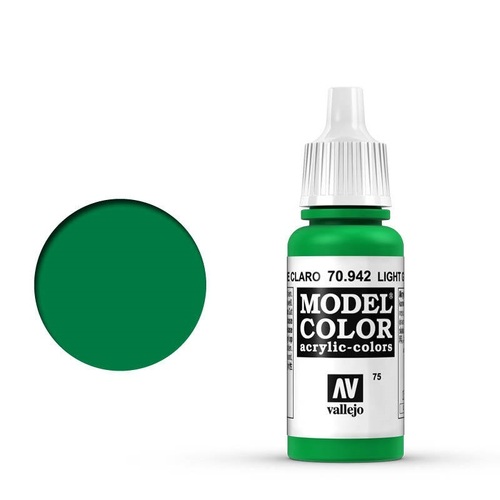 Vallejo 70942 Model Colour Light Green 17 ml Acrylic Paint
