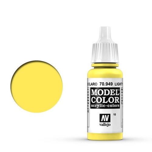 Vallejo 70949 Model Colour Light Yellow 17 ml Acrylic Paint