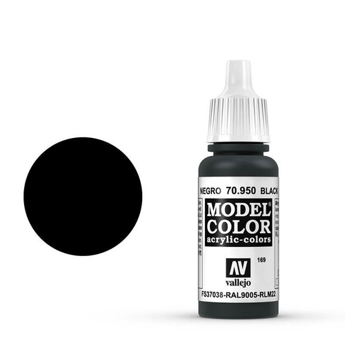 Vallejo 70950 Model Colour Black 17 ml Acrylic Paint