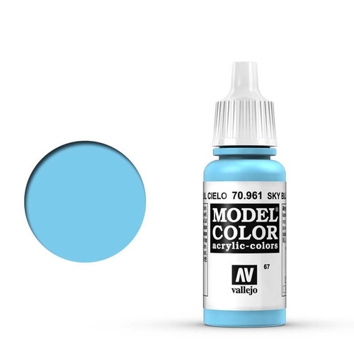 Vallejo 70961 Model Colour Sky Blue 17 ml Acrylic Paint