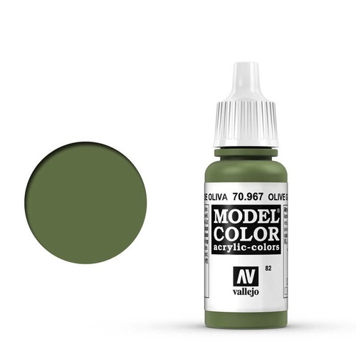 Vallejo 70967 Model Colour Olive Green 17 ml Acrylic Paint