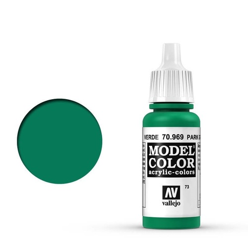 Vallejo 70969 Model Colour Park Green Flat 17 ml Acrylic Paint