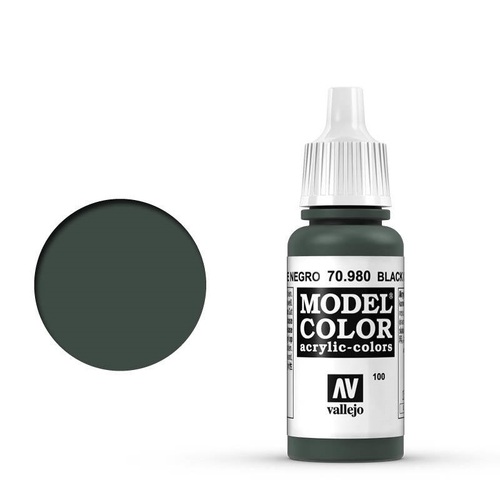Vallejo 70980 Model Colour Black Green 17 ml Acrylic Paint