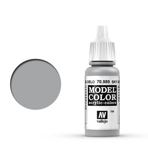 Vallejo 70989 Model Colour Sky Grey 17 ml Acrylic Paint