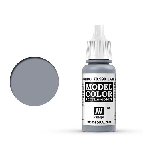 Vallejo 70990 Model Colour Light Grey 17 ml Acrylic Paint