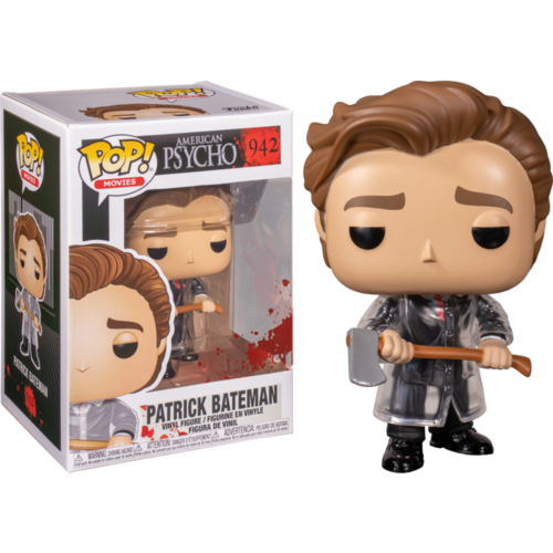 American Psycho - Patrick Bateman with Axe #942 Pop! Vinyl with Pop Protector
