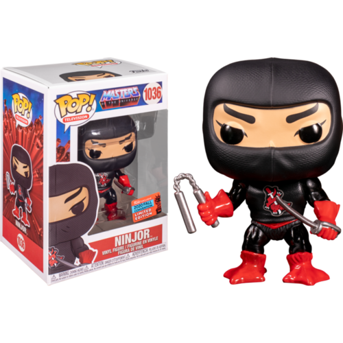 Masters of the Universe - Ninjor NYCC 2020 US Exclusive #1036 Pop! Vinyl