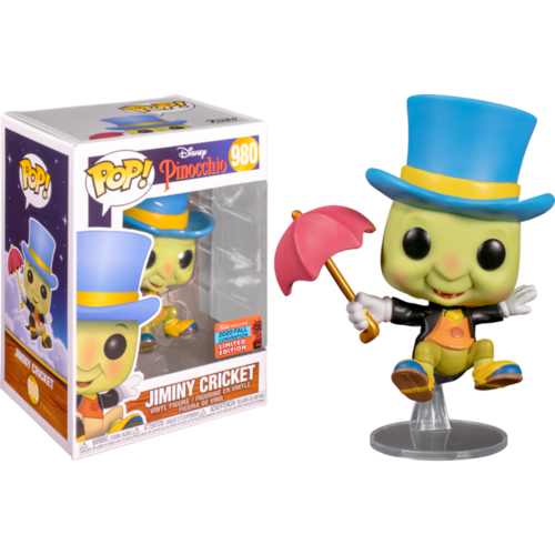 Pinocchio - Jiminy Cricket NYCC 2020 US Exclusive #980 Pop! Vinyl