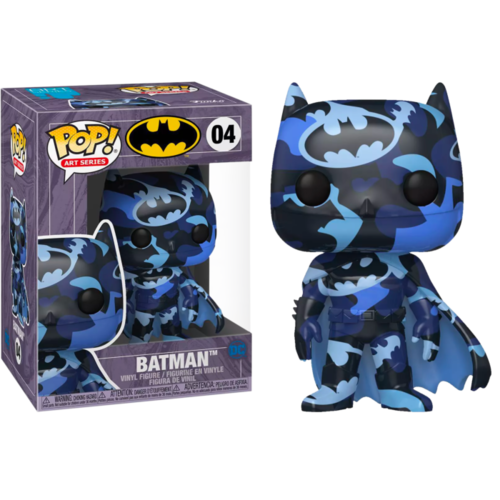 Batman - Batman Blue & Black Artist Series #04 Pop! Vinyl Figure with Pop! Protector