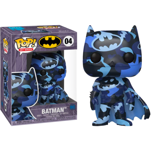 Batman - Batman Blue & Black Artist Series #04 Pop! Vinyl Figure with Pop! Protector
