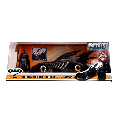 Batman Forever - Batmobile with Batman 1:24 Scale jada die case