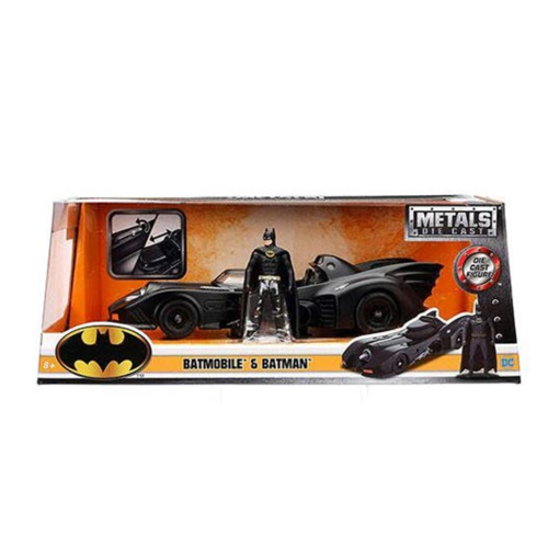 Batman 1989 - Batmobile 1:24 with Batman jada die cast with figure
