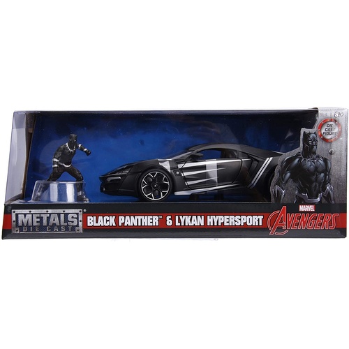 Black Panther - Lykan Hypersport 1:24 Scale Hollywood Rides Diecast Vehicle