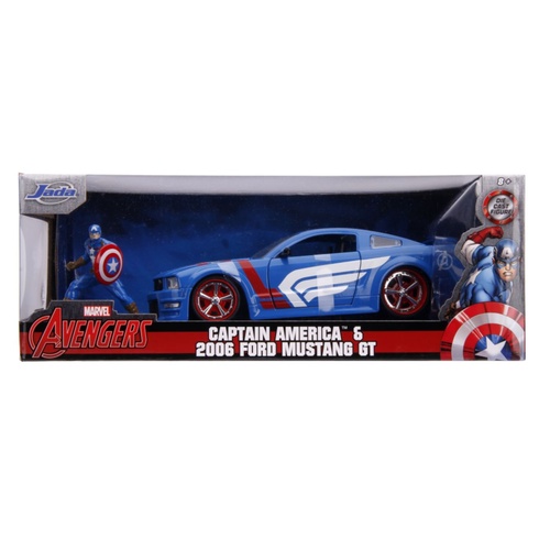 Captain America - 2006 Ford Mustang GT 1:24 Scale Hollywood Ride