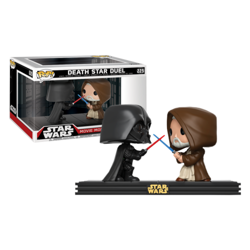 (SW) Star Wars - Darth Vader and Obi-Wan Kenobi Death Star Duel Movie Moments Pop! Vinyl Figure 2-Pack (vaulted)