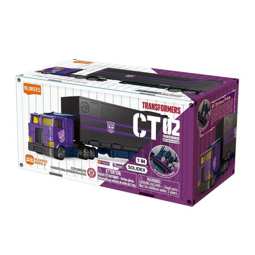 Transformers – Blokees Wheels CT02 Optimus Prime (Shattered Glass) Model Kit
