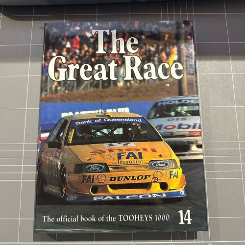 THE GREAT RACE #14 - The Official Book of the Bathurst 1994 TOOHEYS 1000 HARDCOVER BOOK
