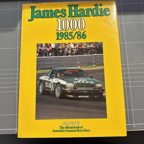 James Hardie 1000 1985/86 by Bill Tuckey Hardcover Book Motor Sports