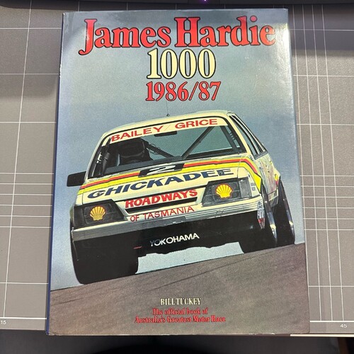 James Hardie 1000 1986/87 Official Book Bathurst Australia Motor Race