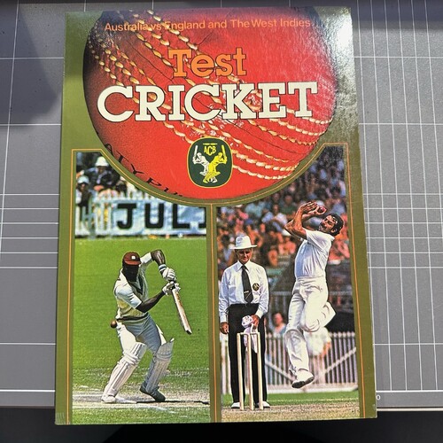 TEST CRICKET - ACB Australia vs England and The West Indies 1979 -1980 series