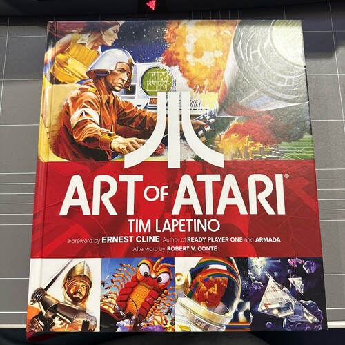 Art of Atari by Tim Lapetino Hardcover Book