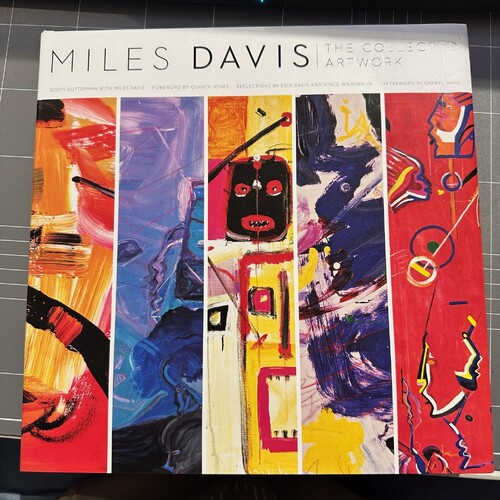 MILES DAVIS : The Collected Artwork by Scott Gutterman (2013 Hardcover)