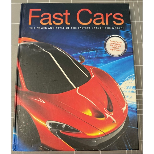 Fast Cars - Hardcover Book