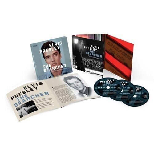 ELVIS PRESLEY The Searcher OST 3 CD Limited Deluxe Book Edition