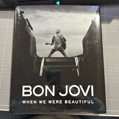BON JOVI: WHEN WE WERE BEAUTIFUL BY BON JOVI - HARDCOVER BOOK