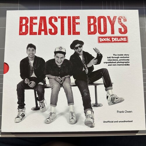 Beastie Boys Book Deluxe by Frank Owen Hardcover with Slipcase