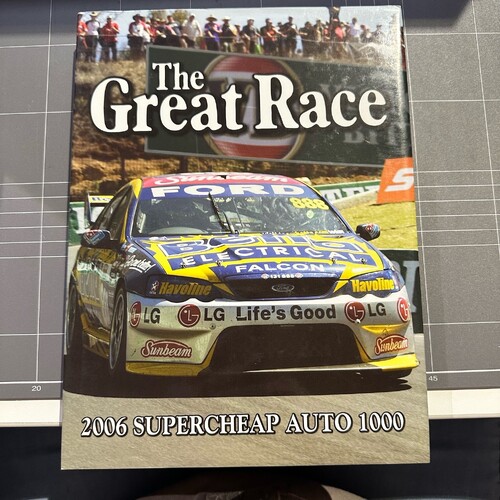 THE GREAT RACE #26 - 2006 BATHURST 1000 HARDCOVER BOOK