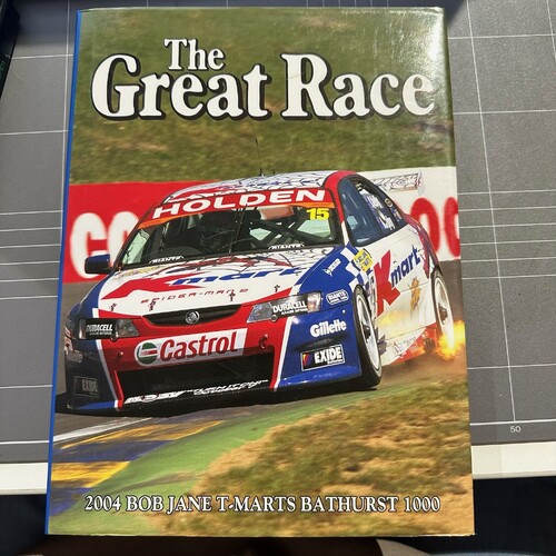THE GREAT RACE #24 - 2004 BATHURST 1000 HARDCOVER BOOK